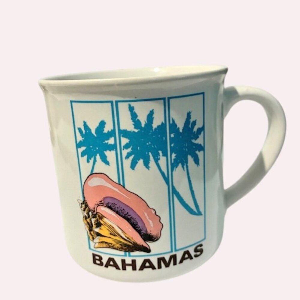 Vintage Bahamas Coffee Mug 1990